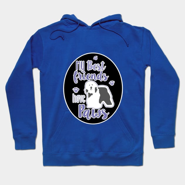 Sheepdog Hoodie by PB&J Designs